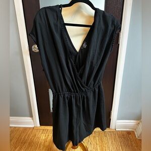 Loft black breezy romper/coverup. Size small.